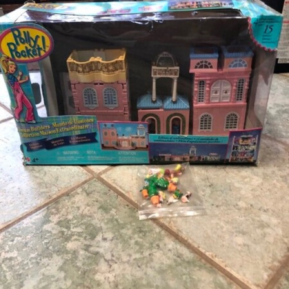 Polly Pocket dream builders deluxe mansion playset